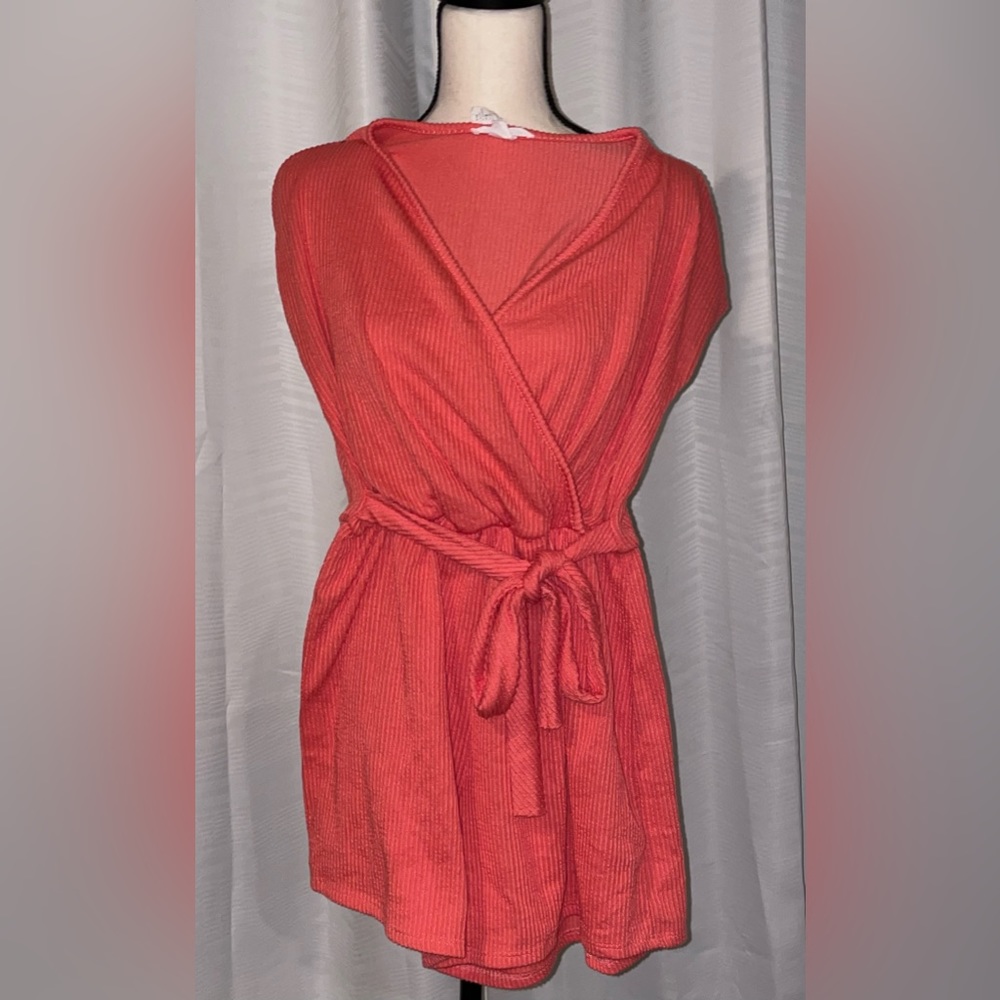 Short sleeve romper